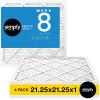 imageSimply Filters 2125x2125x1 MERV 8 MPR 600 Air Filter 4 Pack  Actual Size 2125quotx2125quotx075quot HVAC AC Furnace Air Filter