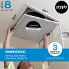 imageSimply Filters 21x21x1 MERV 8 MPR 600 Air Filter 6 Pack  Actual Size 21quotx21quotx075quot HVAC AC Furnace Air Filter