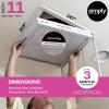 imageSimply 16x25x4 Air Filter MERV 11 MPR 1000 1 Pack For Home AC Furnace ampamp HVAC Actual Size 1575quotx2475quotx375quot DUST Pet ampamp Allergy Control20x20x4