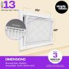 imageSimply 16x25x4 Air Filter MERV 11 MPR 1000 1 Pack For Home AC Furnace ampamp HVAC Actual Size 1575quotx2475quotx375quot DUST Pet ampamp Allergy Control248 x 158 x 38