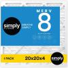 imageSimply 16x25x4 Air Filter MERV 11 MPR 1000 1 Pack For Home AC Furnace ampamp HVAC Actual Size 1575quotx2475quotx375quot DUST Pet ampamp Allergy Control20x20x4