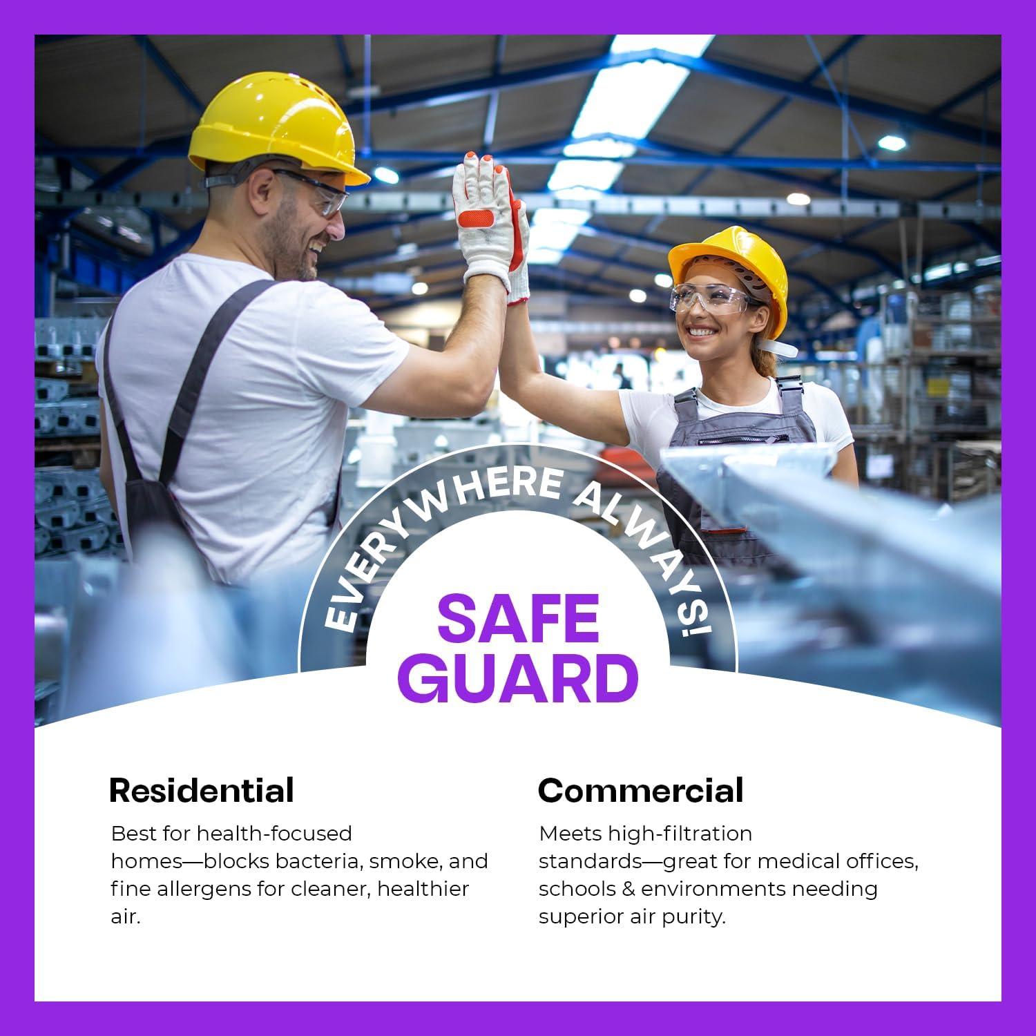 imageSimply 10x20x1 Air Filter MERV 11 MPR 1000 2 Pack Furnace Air Filter for HVAC Actual Size 975quotx1975quotx075quot DUST Pet ampamp Allergy Control10x20x1