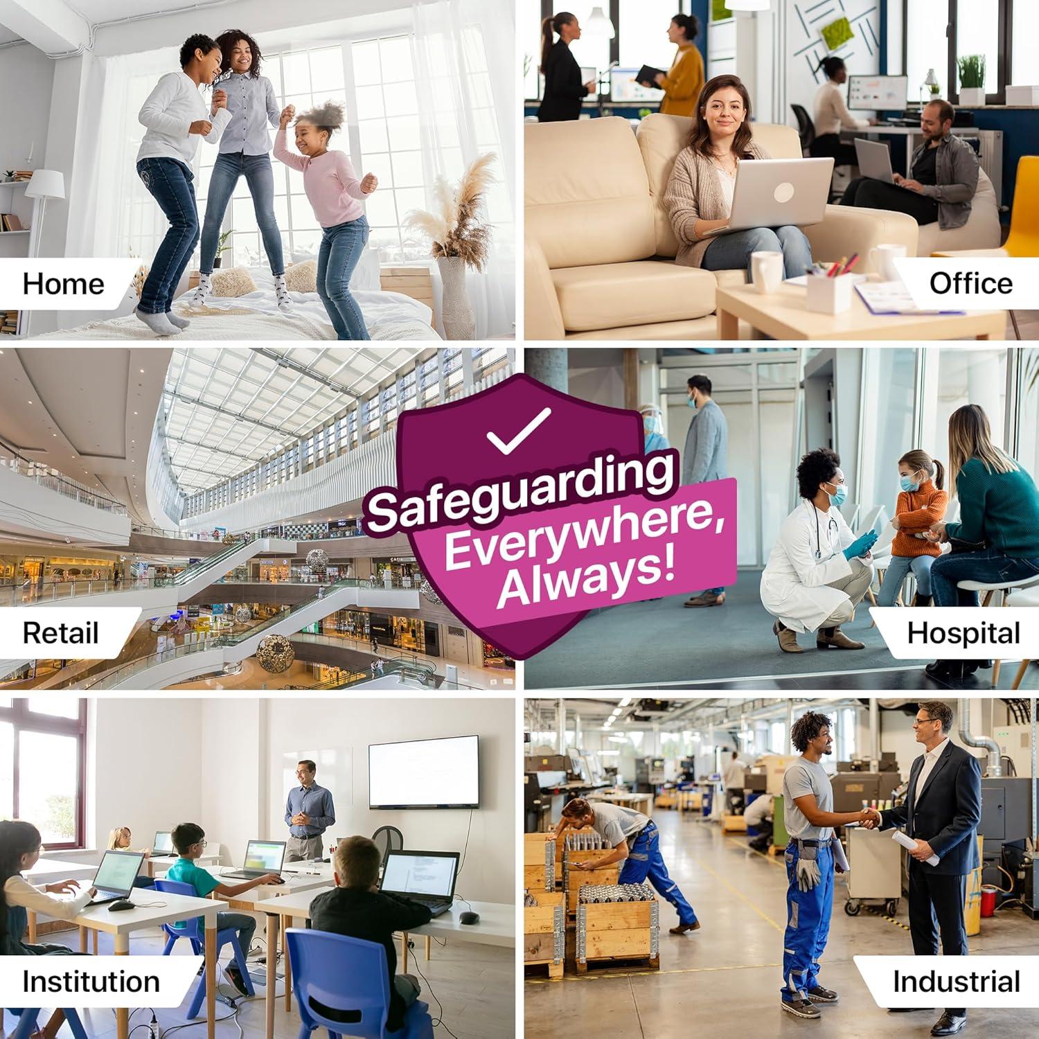 imageSimply 10x20x1 Air Filter MERV 11 MPR 1000 4 Pack Furnace Air Filter for HVAC Actual Size 975quotx1975quotx075quot DUST Pet ampamp Allergy Control16x25x1