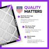 imageSimply 10x20x1 Air Filter MERV 13 MPR 1500 12 Pack Furnace Air Filter for HVAC Actual Size 975quotx1975quotx075quot DUST Pet ampamp Allergy Control10x20x1