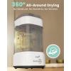 imageGROWNSY Bottle Sterilizer and Dryer Compact Electric Steam Baby Bottle Sterilizer Esterilizador de Biberones Bottle Sanitizer for Baby Bottles Pacifiers Pump PartsBlack