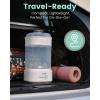 imageGROWNSY Bottle Sterilizer and Dryer Compact Electric Steam Baby Bottle Sterilizer Esterilizador de Biberones Bottle Sanitizer for Baby Bottles Pacifiers Pump PartsGrey