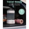 imageGROWNSY Bottle Sterilizer and Dryer Compact Electric Steam Baby Bottle Sterilizer Esterilizador de Biberones Bottle Sanitizer for Baby Bottles Pacifiers Pump PartsBlack