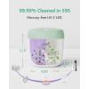 imageGROWNSY Pacifier Sanitizer Portable UV Light Sanitizer on The Go USB Charging Sanitizer Case Mini Pacifier Sanitizer 9999 Cleaned in 59 Seconds WhiteGreen