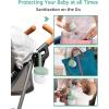 imageGROWNSY Pacifier Sanitizer Portable UV Light Sanitizer on The Go USB Charging Sanitizer Case Mini Pacifier Sanitizer 9999 Cleaned in 59 Seconds WhiteGreen