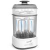 imageGROWNSY Bottle Sterilizer and Dryer Compact Electric Steam Baby Bottle Sterilizer Esterilizador de Biberones Bottle Sanitizer for Baby Bottles Pacifiers Pump PartsBlack