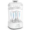 imageGROWNSY Bottle Sterilizer and Dryer Compact Electric Steam Baby Bottle Sterilizer Esterilizador de Biberones Bottle Sanitizer for Baby Bottles Pacifiers Pump PartsGrey