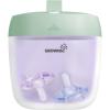 imageGROWNSY Pacifier Sanitizer Portable UV Light Sanitizer on The Go USB Charging Sanitizer Case Mini Pacifier Sanitizer 9999 Cleaned in 59 Seconds WhiteGreen