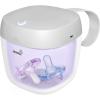 imageGROWNSY Pacifier Sanitizer Portable UV Light Sanitizer on The Go USB Charging Sanitizer Case Mini Pacifier Sanitizer 9999 Cleaned in 59 Seconds WhiteWhite