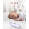 imageBaby Nasal Aspirator  Baby Nose Sucker  Baby Nose Cleaner Automatic Booger Sucker for Baby Rechargeable with Pause ampamp Music ampamp Light FunctionBluePurple