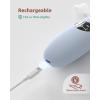 imageBaby Nasal Aspirator  Baby Nose Sucker  Baby Nose Cleaner Automatic Booger Sucker for Baby Rechargeable with Pause ampamp Music ampamp Light FunctionBlueBlue