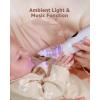 imageBaby Nasal Aspirator  Baby Nose Sucker  Baby Nose Cleaner Automatic Booger Sucker for Baby Rechargeable with Pause ampamp Music ampamp Light FunctionBluePurple