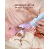 imageBaby Nasal Aspirator  Baby Nose Sucker  Baby Nose Cleaner Automatic Booger Sucker for Baby Rechargeable with Pause ampamp Music ampamp Light FunctionBlueBlue