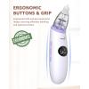 imageBaby Nasal Aspirator  Baby Nose Sucker  Baby Nose Cleaner Automatic Booger Sucker for Baby Rechargeable with Pause ampamp Music ampamp Light FunctionBluePurple