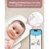 imageBaby Scale Multifunctional Baby Weight Scale Pet Scale for Puppy Cat Adult Scale Up to 330lbs Accurate Digital Scale with Hold Function 27inch Height Measurement 5 Units LED Screenscale with bluetooth