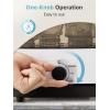 imageGROWNSY Bottle Sterilizer and Dryer Electric Steam Baby Bottle Sterilizer Bottle Sanitizer for Baby Bottles ampamp Pacifiers Breast Pump Parts BlueGrey