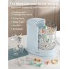 imageGROWNSY DeepClean Bottle Washer Pro Baby Bottle Washer and Sterilizer and Dryer Effortless Washing Machine for Bottle Cleaner Pump Parts Pacifiers  Wash Sterilize and Dry with One Touch BlueBlue