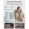 imageGROWNSY DeepClean Bottle Washer Pro Baby Bottle Washer and Sterilizer and Dryer Effortless Washing Machine for Bottle Cleaner Pump Parts Pacifiers  Wash Sterilize and Dry with One Touch BlueBlue