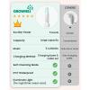 imageGROWNSY Nasal Aspirator for Baby Upgraded 5 Suction Levels Baby Nose Sucker IPX7 Waterproof Electric Nose Suction for Baby Booger Sucker for Toddlers with Automatic Cleaning ampampMusic ampampLight Functions