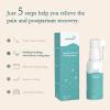 imageGROWNSY Perineal Cooling Spray Postpartum Essentials Pain Relief Spray Contains Herbal Extracts for Postpartum Care and Recovery Soothes Swelling and Hemorrhoid After Birth Essentials