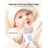 imageGROWNSY Upgrade Nasal Aspirator for Baby Rechargeable Baby Nose Sucker Electric Nose Suction for Baby with Advanced Soothing Music and Light Design FoodGrade Silicone Tips 3 Suction Modes
