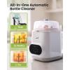 imageGrownsy EaseClean Bottle Washer Pro  AllinOne Bottle Washer and Sterilizer and Dryer  Baby Bottle Washer for Bottles Pump Parts ampamp Baby Essentials  Replaces Hand WashingWhite