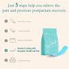 imageGrownsy Heating and Cooling Postpartum Essentials Pads 2PCS Perineal Postpartum Ice Pack Pads with 24PCS Disposable Sleeves Reusable Ice Maxi Pads for Postpartum Relief