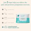 imageGrownsy Longlasting Soothing Perineal Cooling Pad Liners 28PCS Postpartum Cooling Pad Liner for Postpartum recovery Perineal Hemorrhoid Cooling Wipe for Mom Postpartum Essentials Care