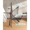 imageMoms ChoiceGROWNSY Baby Gate for Stairs 295quot484quot Pressure Mounted Baby Gate for Top of StairampampDoorway with VShaped Rods AntiTrip Pedal Extra Wide Stairs Dog Gate Easy Install wRed ReminderBrown