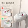 imageRetractable Baby Gates Pet Gate with Cat Door  41quot Tall Extends to 55quot Wide Dog Gate for Stairs Mesh Baby Gate with Door for CatsSmall Dogs Easy Install for Doorways Indoor ampampOutdoorWhite