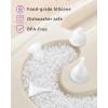 imageSilicone Tips for GROWNSY Nose Sucker Compatible with Grownsy  Watolt  LittleTora  HEYVALUE  Cocobela  HailiCare  MOMIDEAL  KIDIRA  TEQIN4 Pack