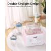 imageBaby Bottle Warmer Gronwsy 8in1 Fast Milk Warmer with Timer Breastmilk or Formula Fits 2 Bottles Accurate Temperature Control with Defrost Sterilizing Keep Heat Baby Food Jars FunctionPink