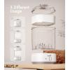 imageBottle Sterilizer Baby Bottle Steam Sterilizer Electric Baby Bottle Sanitizer with Timer for Baby Bottles Pacifiers Pump Parts
