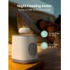 imageGROWNSY Bottle Warmer Baby Bottle Warmer Fast for Breastmilk ampamp Formula Accurate Temperature Control Milk Warmer for All Bottles with Thaw Sterilizing Keep Warm Heat FoodGrey