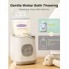 imageGROWNSY Bottle Warmer Baby Bottle Warmer Fast for Breastmilk ampamp Formula Accurate Temperature Control Milk Warmer for All Bottles with Thaw Sterilizing Keep Warm Heat FoodGrey