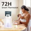 imageGROWNSY Instant Baby Bottle Warmer Precise 4 Temperatures Control  Night Light Midnight Feeding  Warm Water Dispenser for Formula in Seconds  72H Smart Thermostat Easy Keep WarmGreen