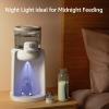 imageGROWNSY Instant Baby Bottle Warmer Precise 4 Temperatures Control  Night Light Midnight Feeding  Warm Water Dispenser for Formula in Seconds  72H Smart Thermostat Easy Keep WarmWhite