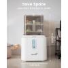 imageGrownsy 3Layer Large Bottle Sterilizer and Dryer Fast Sterilization and Drying Universal Bottle Sterilizer for Baby Bottles Breast Pump Parts ampamp Baby EssentialsWhite