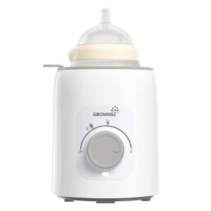 imageBottle Warmer GROWNSY 6in1 Fast Baby Milk Warmer for Breastmilk or Formula Accurate Temperature Control With Defrost Sterilizing Keep Heat Baby Food Jars Function