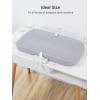 imageGROWNSY Smart Baby Scale Cozy Baby Scale with Removable Safety Strap Baby Ergonomic Design NonSlip ComfortableWhite