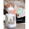 imageGROWNSY Nutri Bottle Warmer with Innovative AutoLift Feature 10in1 Fast Baby Bottle Warmer with Night Light Retain Nutrients Milk Warmer for BreastmilkampampFormulaGrey
