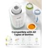 imageGROWNSY Nutri Bottle Warmer with Innovative AutoLift Feature 10in1 Fast Baby Bottle Warmer with Night Light Retain Nutrients Milk Warmer for BreastmilkampampFormulaGreen