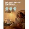 imageGROWNSY Nutri Bottle Warmer with Innovative AutoLift Feature 10in1 Fast Baby Bottle Warmer with Night Light Retain Nutrients Milk Warmer for BreastmilkampampFormulaGreen