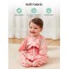 imageGROWNSY Transitional Swaddle Sleep Sack 36 Months Starfish Design Baby Swaddle Sack DualZipper for Easy Diaper Changes Proper Hip Development ampamp Openable Foot Button 1220lbs Space TourismPink