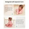 imageGROWNSY Transitional Swaddle Sleep Sack 36 Months Starfish Design Baby Swaddle Sack DualZipper for Easy Diaper Changes Proper Hip Development ampamp Openable Foot Button 1220lbs Space TourismPink