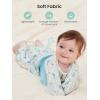 imageGROWNSY Transitional Swaddle Sleep Sack 36 Months Starfish Design Baby Swaddle Sack DualZipper for Easy Diaper Changes Proper Hip Development ampamp Openable Foot Button 1220lbs Space TourismWhales and the Sea
